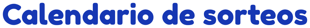 Calendario de Sorteos